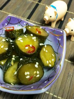 簡単きゅうりのキューちゃん漬け☆大量消費-レシピのメイン写真