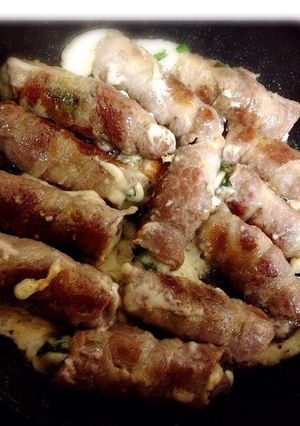 豚チーズしそ巻き♡-レシピのメイン写真