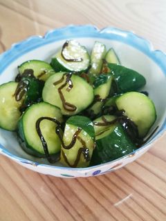 【簡単1分おつまみ】塩こんぶきゅうり-レシピのメイン写真