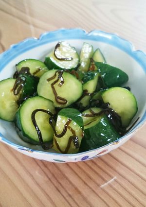 【簡単1分おつまみ】塩こんぶきゅうり-レシピのメイン写真
