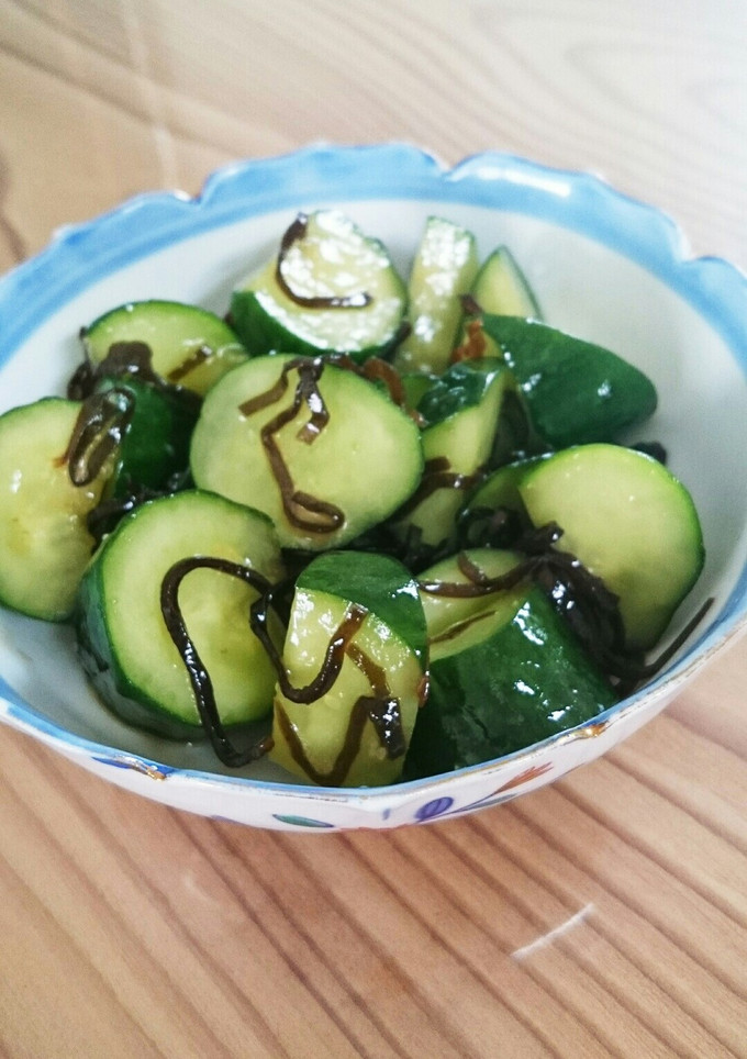 【簡単1分おつまみ】塩こんぶきゅうり-レシピのメイン写真