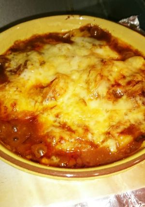 おうち居酒屋⭐ポテトのミートチーズ焼き-レシピのメイン写真