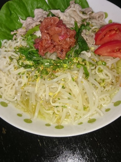 ☆豚しゃぶ冷やしぶっかけ塩ラーメン☆-レシピのメイン写真