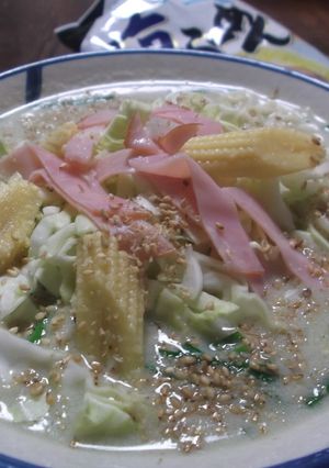 ココナッツミルク入り塩ラーメン-レシピのメイン写真