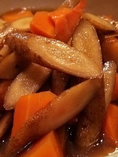 ごぼうとさつま揚げの煮物-レシピのメイン写真