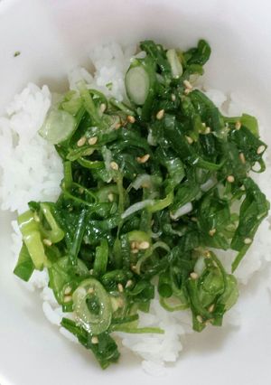 韓国風ネギご飯-レシピのメイン写真