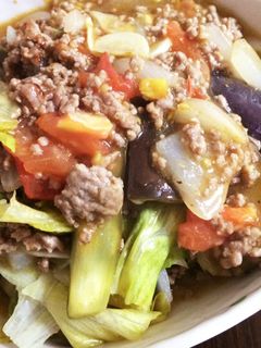 カレー麻婆茄子-レシピのメイン写真