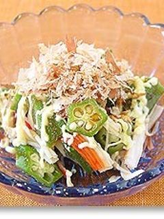 オクラのおかかマヨネーズ和え-レシピのメイン写真