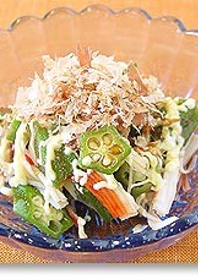 オクラのおかかマヨネーズ和え-レシピのメイン写真