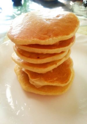 はちみつとバナナのもっちりパンケーキ☆-レシピのメイン写真