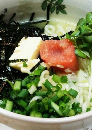 ✿たらこバター塩らーめん✿-レシピのメイン写真