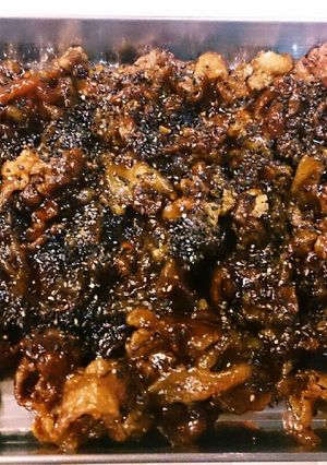 ご飯がとまらない☆豚こまのカリカリ揚げ♪-レシピのメイン写真