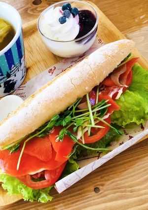 クリームチーズ&トマトのサンドイッチ-レシピのメイン写真