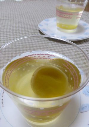 ★彡 自家製梅シロップで作ろう★梅ゼリー-レシピのメイン写真