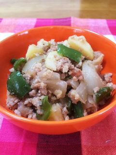 鶏ミンチで☆ジャーマンポテト-レシピのメイン写真