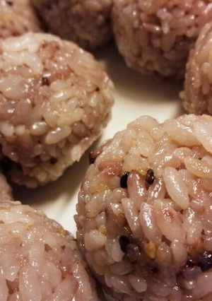 ごま油おにぎり　その②-レシピのメイン写真