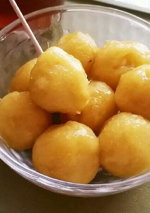 豆乳入り♡もちもち芋団子♪-レシピのメイン写真