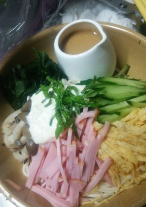 冷やし中華風素麺-レシピのメイン写真