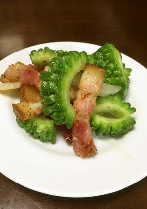 ゴーヤペペロンチーノ-レシピのメイン写真