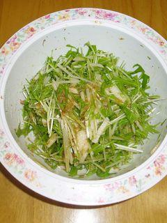 水菜のサラダ-レシピのメイン写真