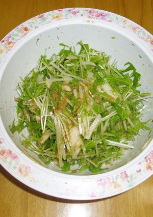 水菜のサラダ-レシピのメイン写真