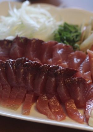 カツオの刺身薬味添え-レシピのメイン写真
