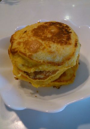 ◇簡単◇栄養満点幼児食◇おからパンケーキ-レシピのメイン写真