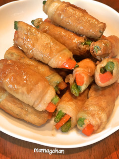 豚肉の野菜巻き-レシピのメイン写真