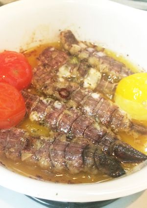 シャコのアヒージョ-レシピのメイン写真