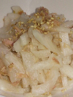 すしのこで♪大根とツナの酢の物-レシピのメイン写真
