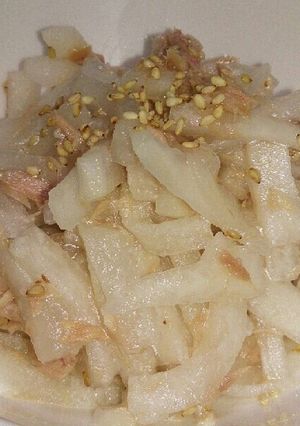 すしのこで♪大根とツナの酢の物-レシピのメイン写真