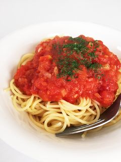 トマトソーススパゲッティ-レシピのメイン写真