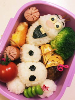 キャラ弁オラフ-レシピのメイン写真