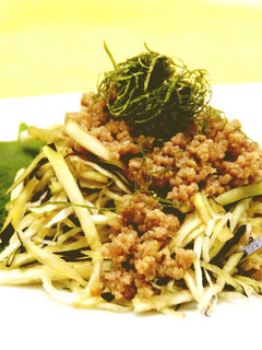 フレッシュ茄子のジャージャー麺風-レシピのメイン写真