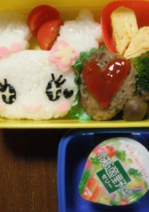 たまごっちのラブリっち♡キャラ弁-レシピのメイン写真