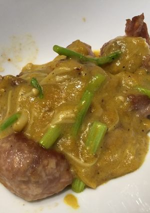 肉巻きトマトのカレークリームソース-レシピのメイン写真