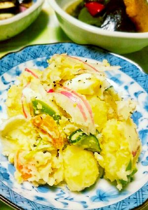 新じゃが&新玉ねぎで、大人のポテトサラダ-レシピのメイン写真