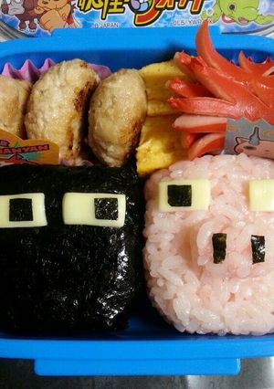 キャラ弁マインクラフト-レシピのメイン写真
