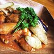 *カチャトーラ* 鶏モモ肉のトマト煮込み