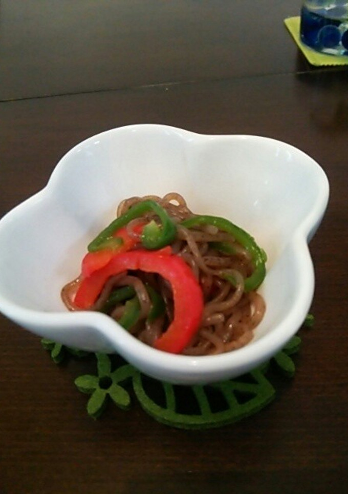 糸こんにゃくとピーマンの中華風炒め-レシピのメイン写真