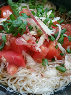 トマト入り爽やか☆ぶっかけそうめん-レシピのメイン写真