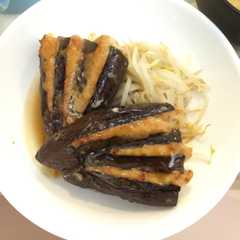 รูปของ なすの肉挟み焼き