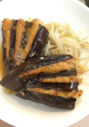 なすの肉挟み焼き-レシピのメイン写真