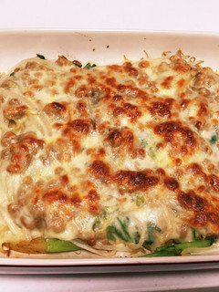 じゃがいもと小松菜の和風納豆チーズ焼き-レシピのメイン写真