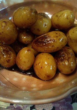 小粒の新じゃがのあめ炊き-レシピのメイン写真