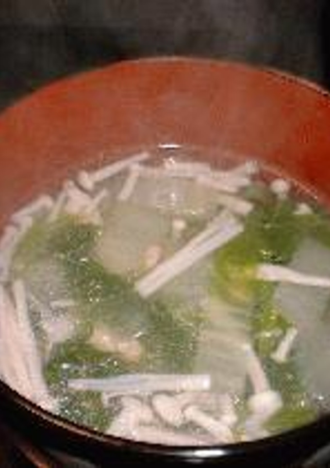 白菜とえのきの中華スープ-レシピのメイン写真