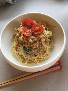 ピリ辛ツナの冷やし焼きそば-レシピのメイン写真