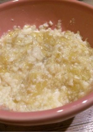 バナナとお豆腐スイーツ-レシピのメイン写真