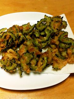 ゴーヤーとツナのかき揚げ-レシピのメイン写真