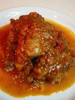 圧力鍋活躍!豚肉のなす入りトマトソース煮-レシピのメイン写真